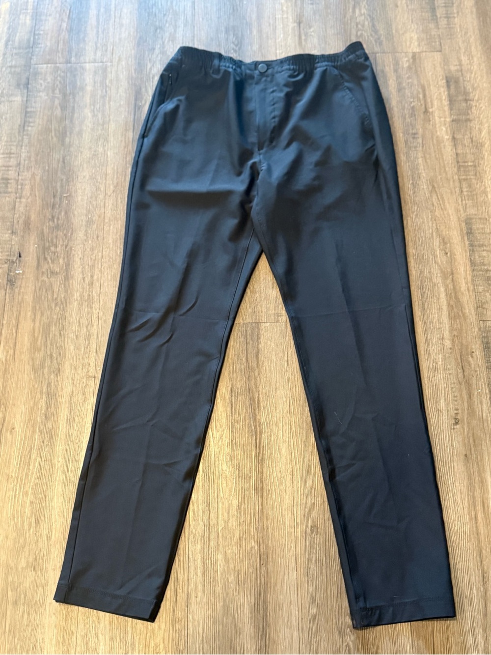 Marc New York Women's Black Straight-Leg Trousers